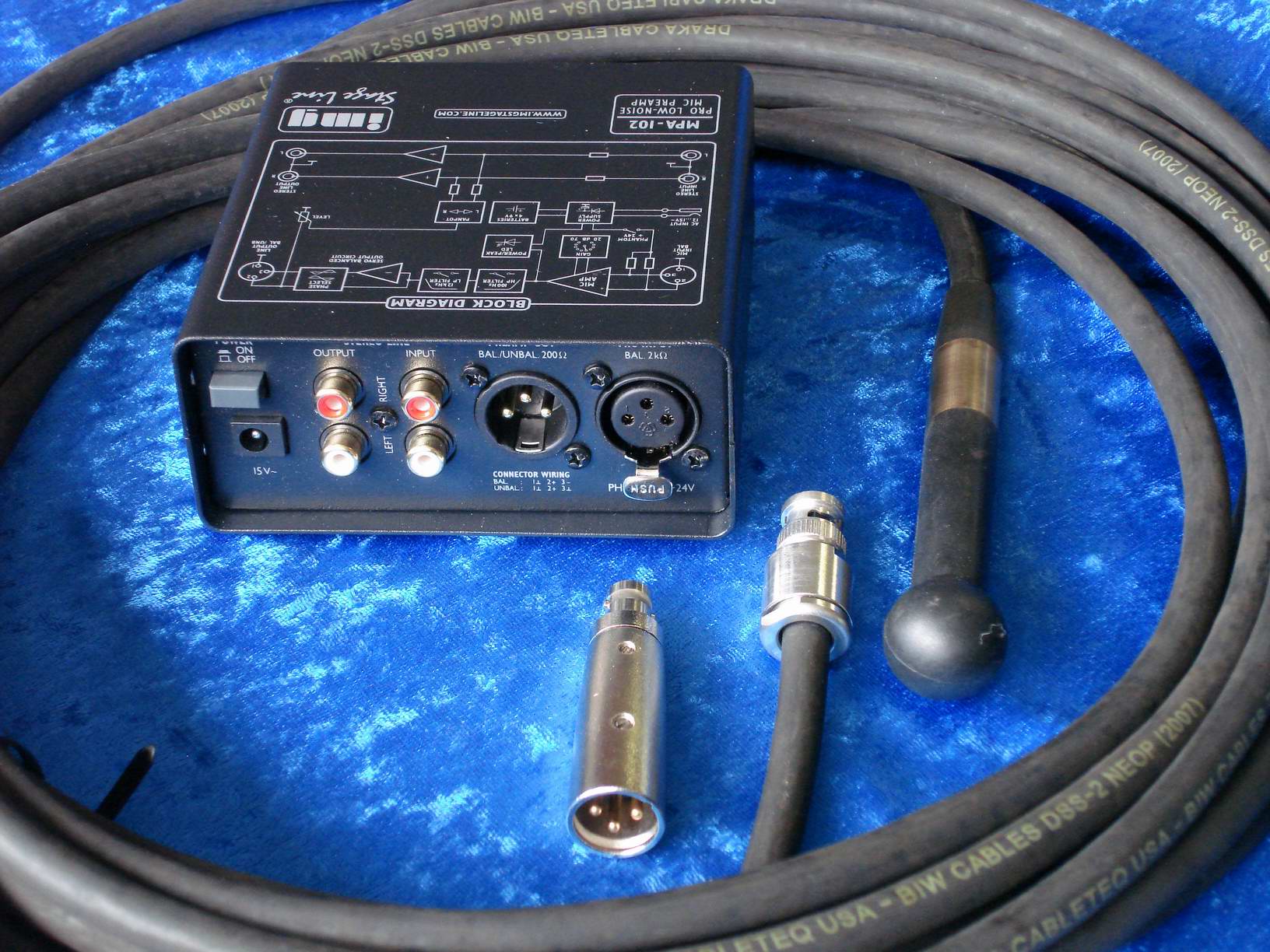 Etec Hydrophone amplifiers, acoustic Pinger detection, hydrophones,  electronic custom design, ortofon vintage gear